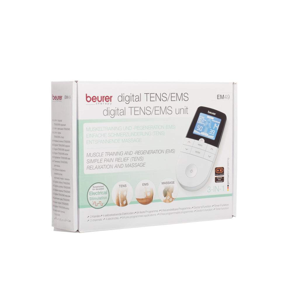 Electroestimulador TENS/EMS 3 en 1 - EM49 - Beurer