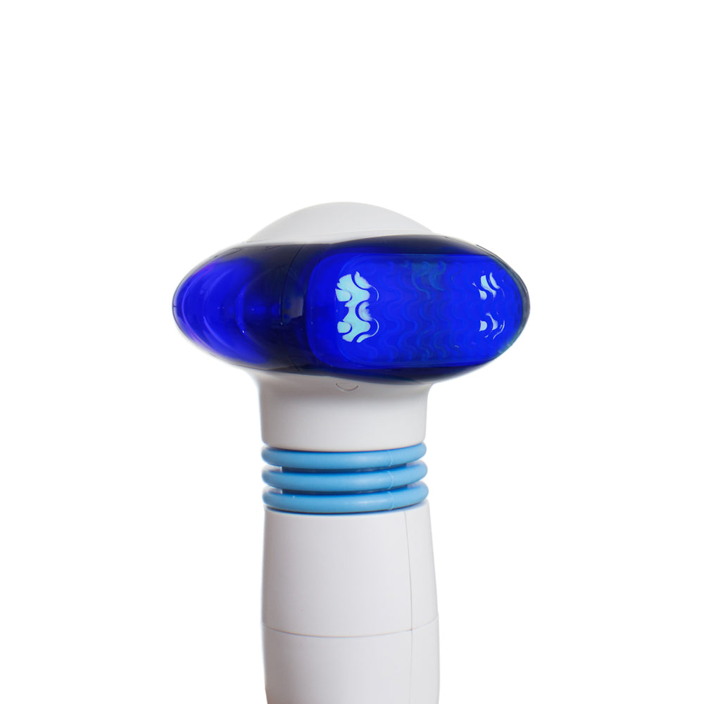 CCHM Masajeador eléctrico de cuerpo completo 5 en 1, tono de relajación  completa, color azul