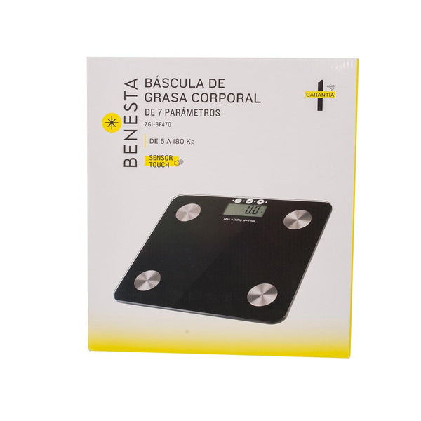 Báscula de Peso electrónica portátil Báscula Digital de Grasa